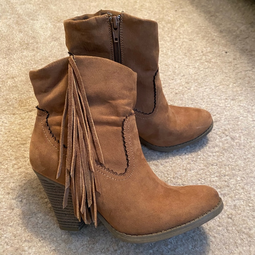 Fringe Booties